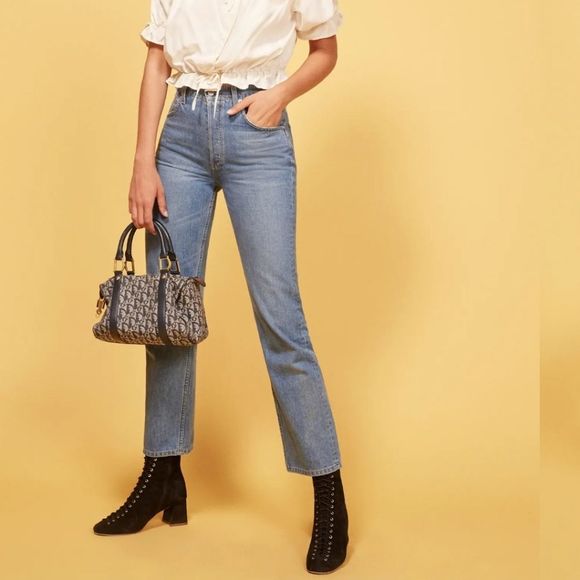Reformation Cynthia High Relaxed - Picture 1 of 10